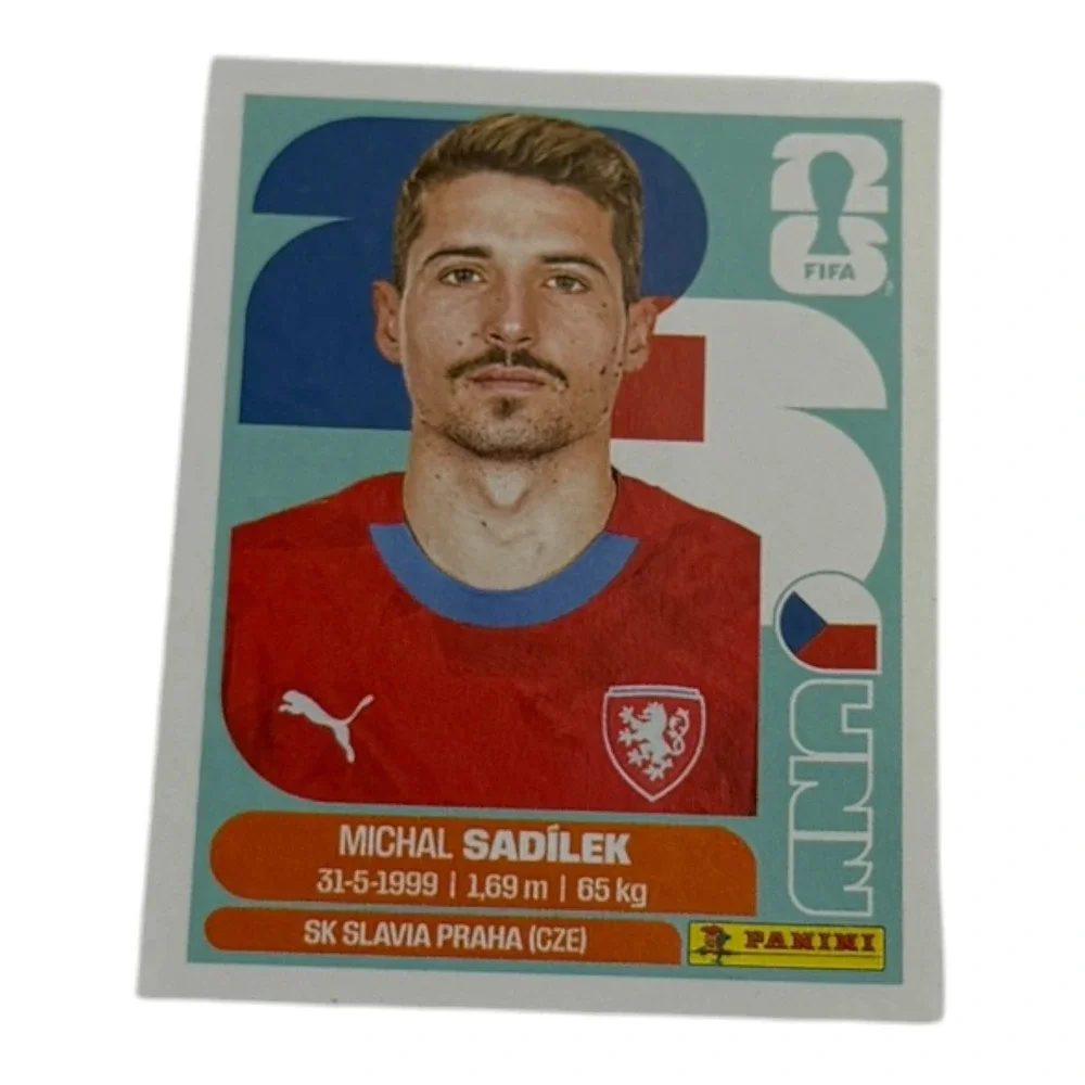 Panini FIFA World Cup 2026 Michal Sadilek CZE 9 SK Slavia Praha Sticker